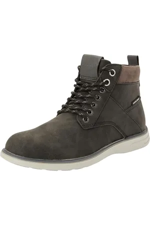 JACK & JONES Jfwdenver Pu Combo Boot, Stivali con Lacci in Poliuretano Uomo, , 44 EU