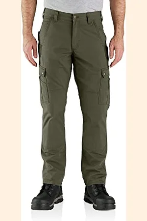 Carhartt Rugged Flex Relaxed Fit Ripstop Cargo Work Pant, Pantaloni utili da Lavoro Uomo,