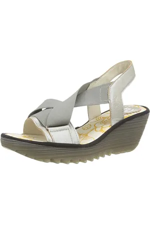 Fly London Yait366fly, Sandali con Zeppa Donna, , 40 EU