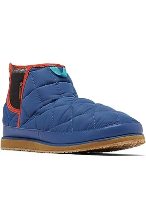 Columbia OMNI-HEAT LAZY BEND WEEKENDER pantofole Uomo, Blu (Carbon x Warp Red), 42 EU