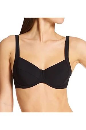Anita Rosa Faia Sibel Top Bikini, Schwarz, 38 Donna