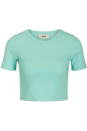 JACK & JONES JJXX Jxflorie SS Rib Tee Noos T-Shirt, , S Donna