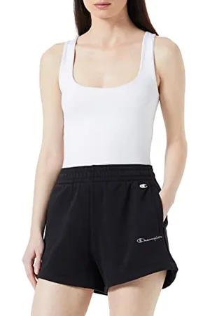 Champion Eco Future Terry High Waist Regular Pantaloncini, , L Donna