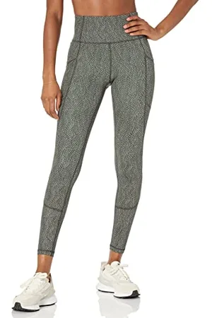 Amazon Leggings Active Lunghi Modellanti a Vita Alta con Tasche (Disponibili in Taglie Forti) Donna, , 6XL Plus