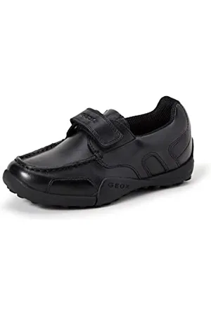 Geox Bambino J W.Snake Moc B Mocassini Bambini e ragazzi, (Black), 40 EU