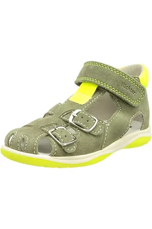 Richter Kinderschuhe Babel, Sandali Bambino, Scandinavian/Ne.Yellow, 20 EU