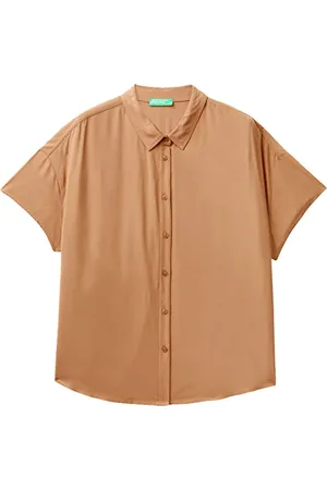 Benetton Camicia 5WPWDQ01M, , L Donna