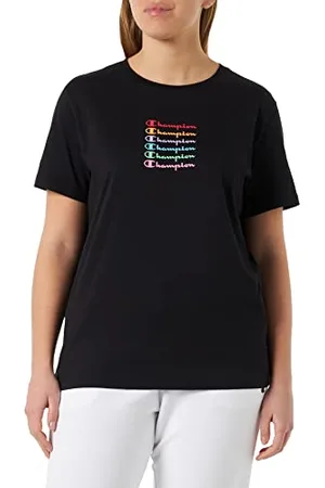 Champion Legacy American Classics Colored Multi-Logo S/S T-Shirt, , M Donna