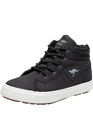 KangaROOS KAVU I, Scarpe da Ginnastica, Jet Black/White, 30 EU