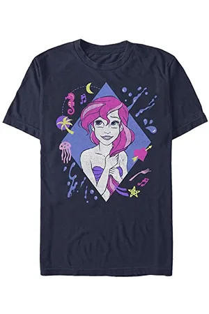 Disney The Little Mermaid-90S Ariel Organic Short Sleeve T-Shirt, , M Unisex