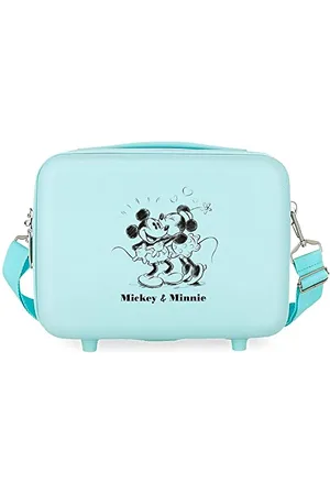 Disney Mickey & Minnie Borsa da toilette adattabile turchese 29x21x15 cm ABS rigido 9,14 l 0,8 kg