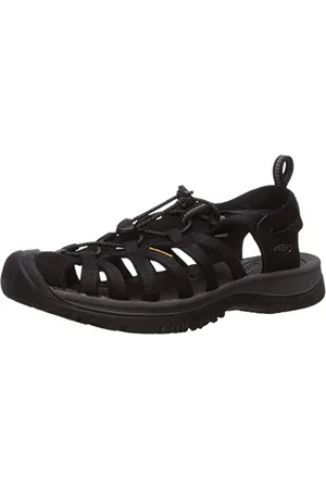 Keen Whisper, Sandali, Donna, Nero (Black/Magnet), 40 EU