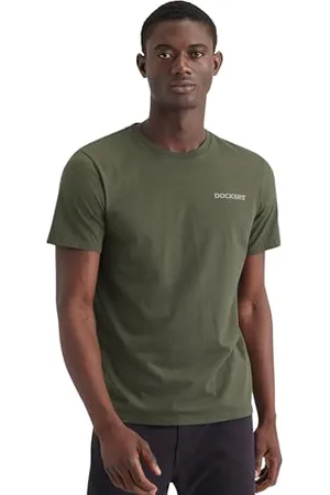 Dockers Logo Tee, T-Shirt Uomo, (Egret), XS