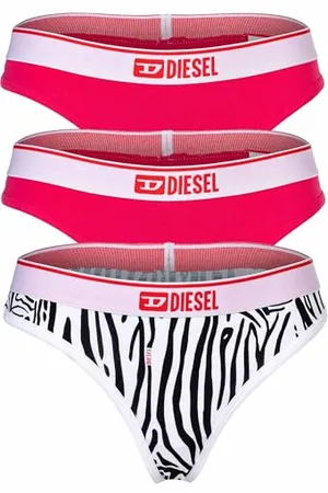 Diesel Ufst-starsey-threepack, Slip Donna, Multicolor , L