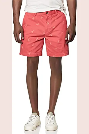 Amazon Pantaloncini Chino Aderenti da 22,86 cm Uomo, , 34W