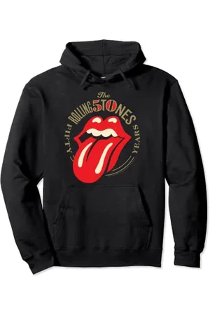 The Rolling Stones Lingua 50 anni Felpa con Cappuccio