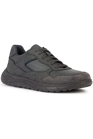 Geox U Portello D, Scarpe da Ginnastica Uomo, Antracite, 39 EU