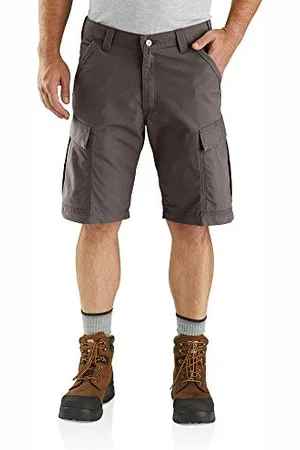 Carhartt Short cargo Force® in tessuto Ripstop , Relaxed Fit Uomo, Catrame, W32