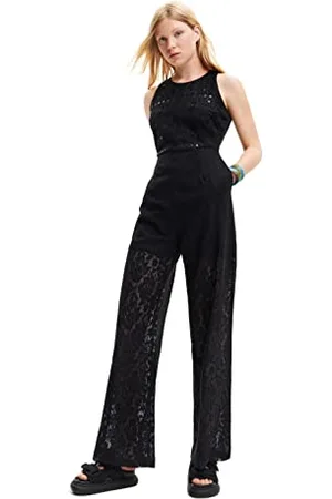 Desigual Pant_lua 2000 Pantaloni Casual, , L Donna
