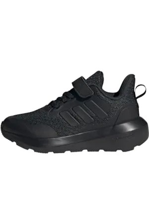 adidas Fortarun 3.0 Shoes Children, Scarpe da Corsa Unisex - Bambini e Ragazzi, Core Black/Core Black/Grey Six, 35 EU