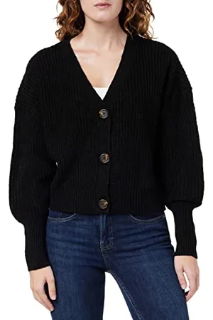 VERO MODA Vmlea - Cardigan Noos Con Scollo A V, Maglione Donna, , XS