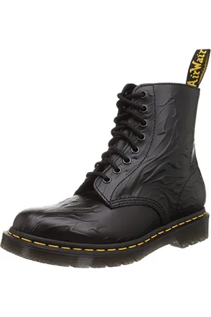 Dr. Martens 1460 Flames Emboss, Anfibi Uomo, , 36 EU