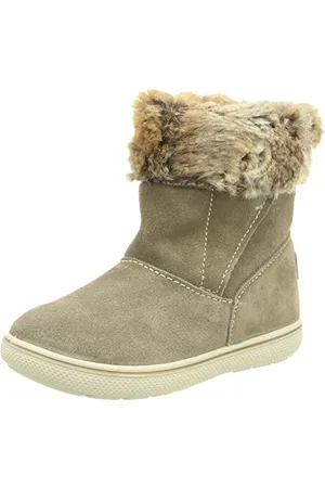 Primigi PSN 83565, Stivaletto, Bambine e Ragazze, Beige (Marmotta), 21 EU