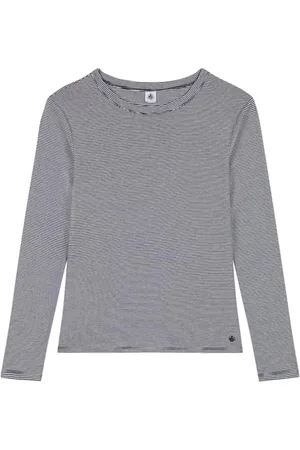 Petit Bateau A0BLK Maglietta A Maniche Lunghe Donna M