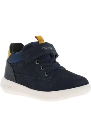 Geox B HYROO Boy, Stivaletto Bimbo 0-24, Blu (Navy Ochre), 20 EU