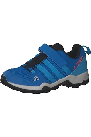 adidas Unisex - Bambini Terrex AX2R CF Hiking Shoes, Blue Rush/Sky Rush/Turbo, 39 1/3 EU
