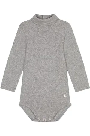 Petit Bateau A0BQF Body A Maniche Lunghe Con Collo Alto Bimbo 0-24 6 Mesi
