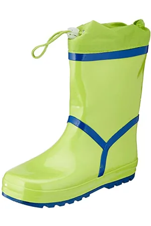 Playshoes Stivali Imbottiti In Gomma, Unisex - Bambini e ragazzi, Verdure / Verde, 28 EU