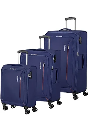 American Tourister Tourister Hyperspeed, Set di bagagli, (Combat Navy), Taglia Unica