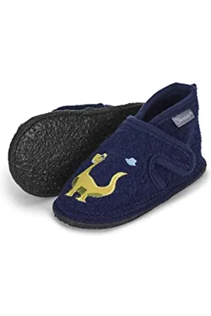 Sterntaler Pantofole Dino, Scarpe da Neonato Bimbo 0-24, , 22 EU