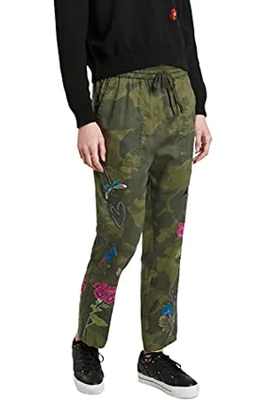 Desigual Pant_madreselva Pantaloni Casual, , S Donna
