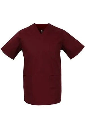 MISEMIYA Abbigliamento Lavoro Unisex Collo Picco Maniche Corte Uniforme Clinica Ospedale Pulizia Veterinario IGIENE OSPITALITÁ - Ref.817-5XL