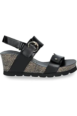 Panama Jack Velvet , Sandali con Zeppa Donna, 40 EU