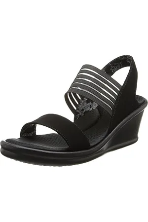 Skechers Fantascienza Rumblers, Sandali con Zeppa Donna, , 37.5 EU Larga
