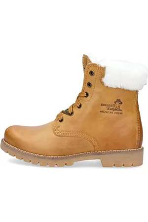 Panama Jack Panama 03 Igloo, Stivaletti Donna, Giallo (Vintage B1), 40 EU