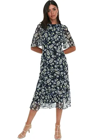 Trendyol Motivo Floreale Dress, , 44 Donna