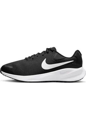 Nike Revolution 7 (Extra Wide), Sneaker Uomo, Black/White, 42.5 EU