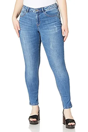 ONLY CARKARLA Reg Ank SK Jeans BJ11336 Noos, , 56 Plus Donna