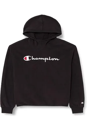 Champion Legacy Legacy American Classics G - Light Explorer Polar Fleece Boxy Felpa con Cappuccio, , 3-4 Anni Bambina FW23