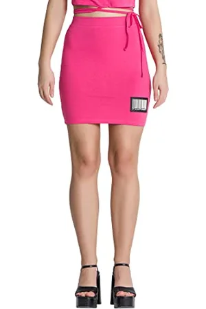 Gianni Kavanagh Pink Signs Skirt, , S Donna