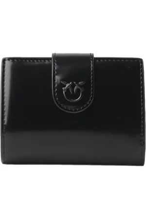Pinko Wallet Pelle Spazzolata Lucida, Accessori da Viaggio-Portafogli Donna, , 12
