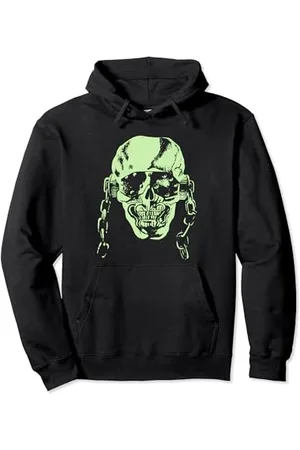 Megadeth Vic Glow Head Felpa con Cappuccio