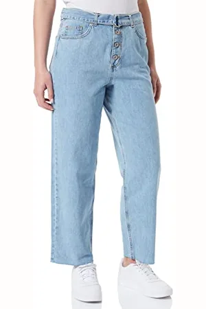 FIND FIND Pnt7611, jeans donna Donna, (AUTHENTIC BLUE), 46 (Taglia Produttore: W32 x L32)