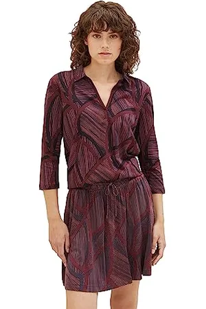 TOM TAILOR Polo da Donna con Fantasia, , M