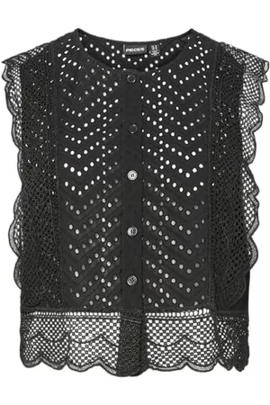 Pieces® Pckarisma SL Top Blusenshirt, , XL Donna