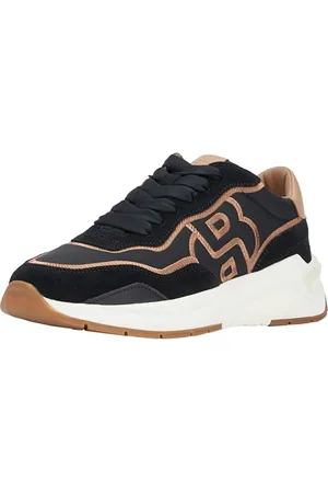 HUGO BOSS Skylar_Runn_flsdnyBB, Scarpe da Ginnastica Donna, Black, 38 EU